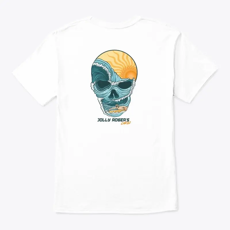 Surfing Skull